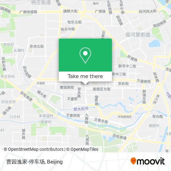 曹园逸家-停车场 map