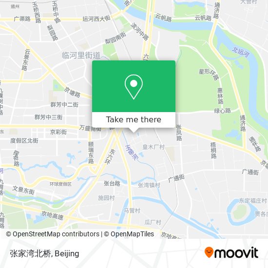 张家湾北桥 map