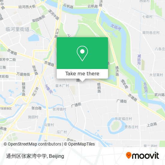 通州区张家湾中学 map