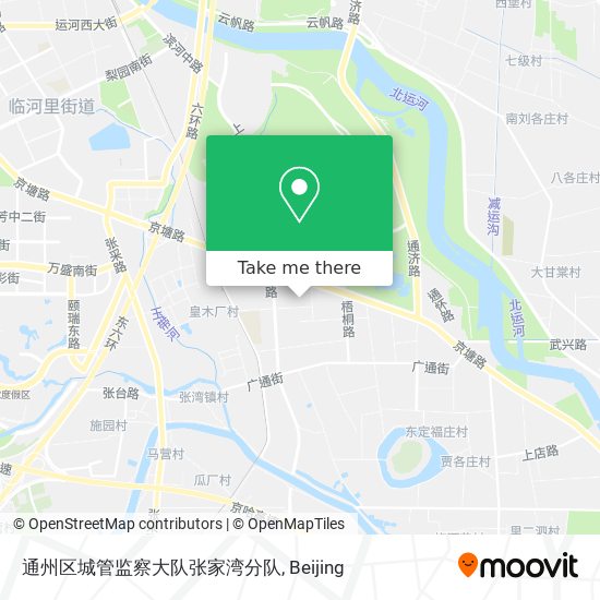 通州区城管监察大队张家湾分队 map