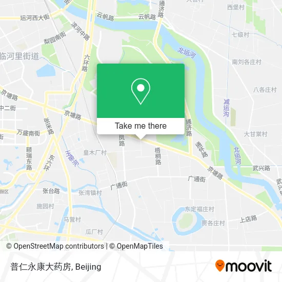 普仁永康大药房 map