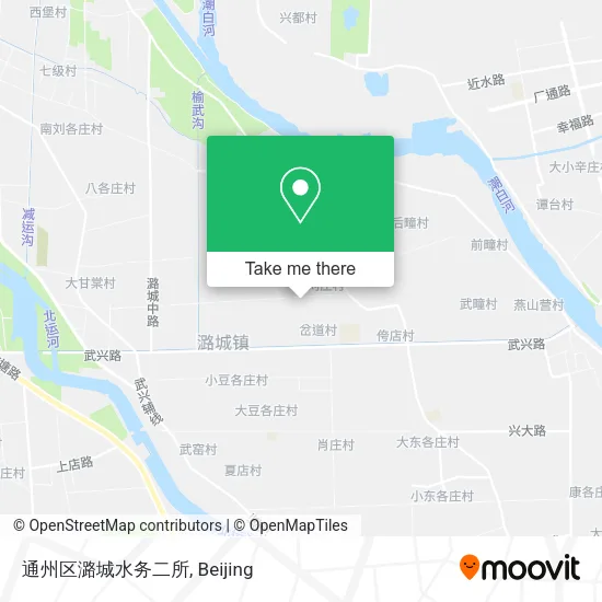 通州区潞城水务二所 map