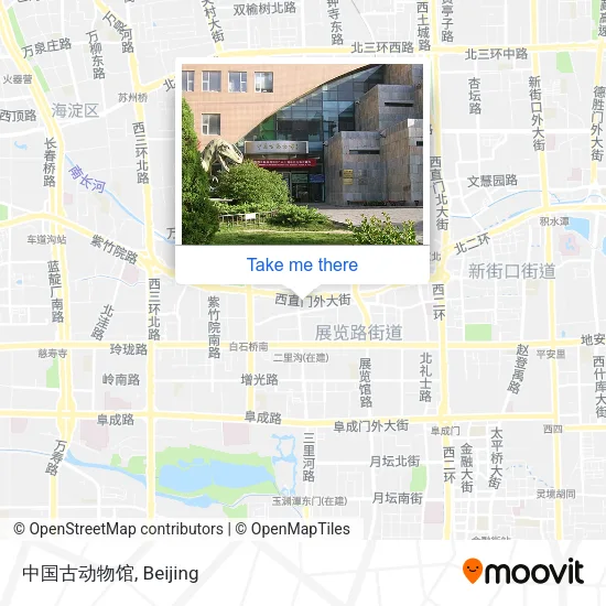 中国古动物馆 map