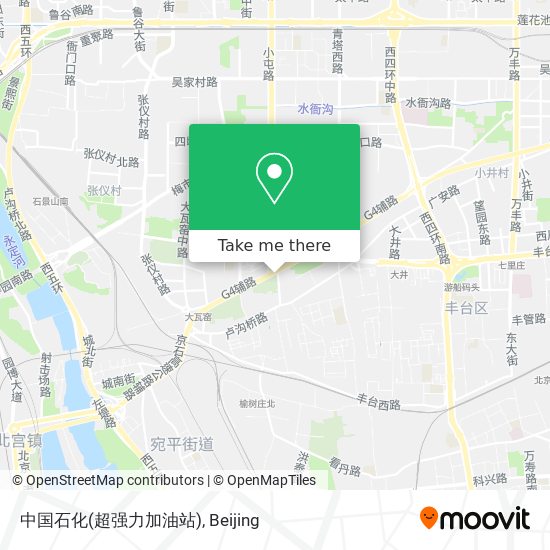 中国石化(超强力加油站) map