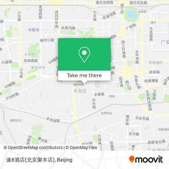 速8酒店(北京聚丰店) map
