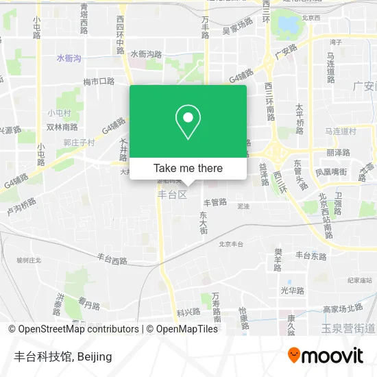 丰台科技馆 map