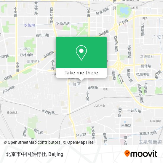 北京市中国旅行社 map