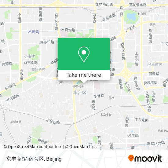 京丰宾馆-宿舍区 map