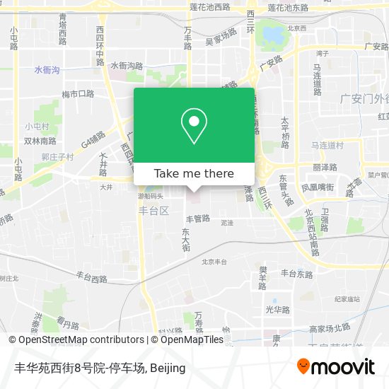 丰华苑西街8号院-停车场 map