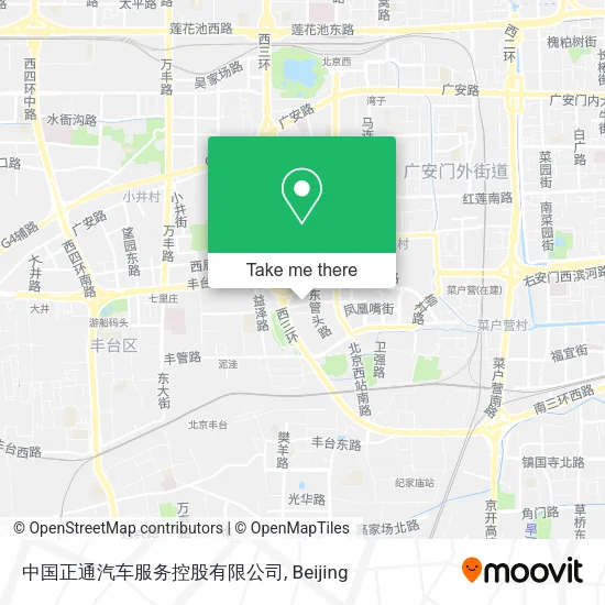 中国正通汽车服务控股有限公司 map