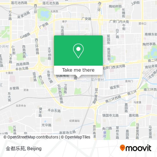 金都乐苑 map