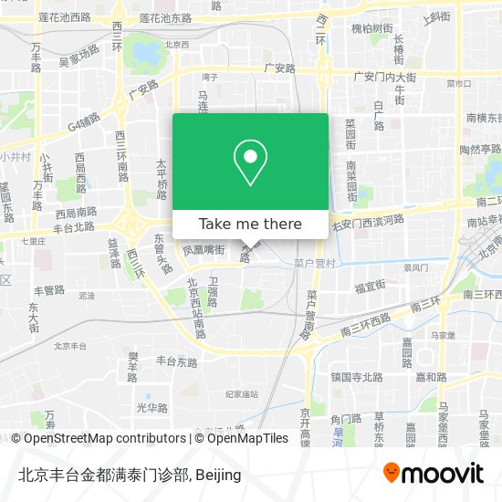 北京丰台金都满泰门诊部 map