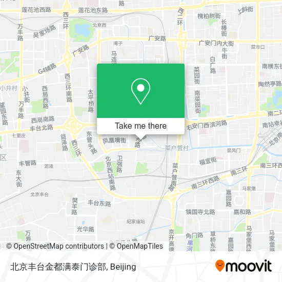 北京丰台金都满泰门诊部 map