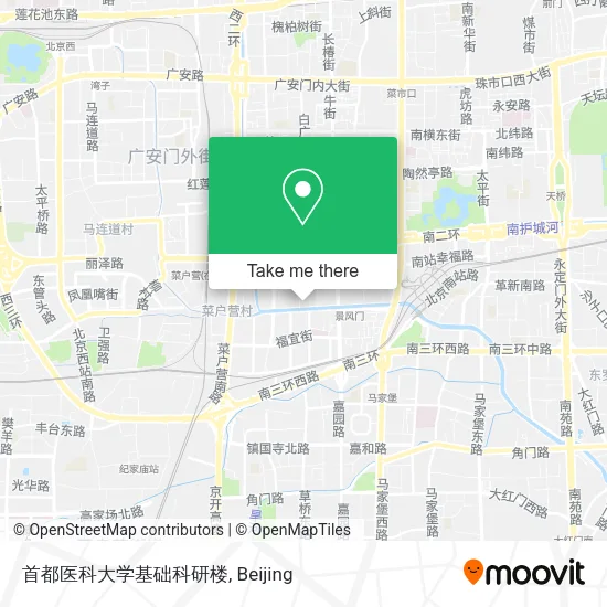 首都医科大学基础科研楼 map
