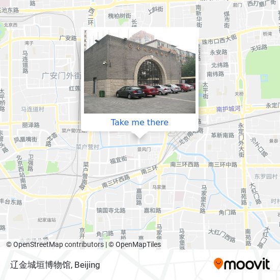辽金城垣博物馆 map