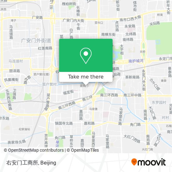 右安门工商所 map