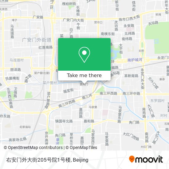 右安门外大街205号院1号楼 map