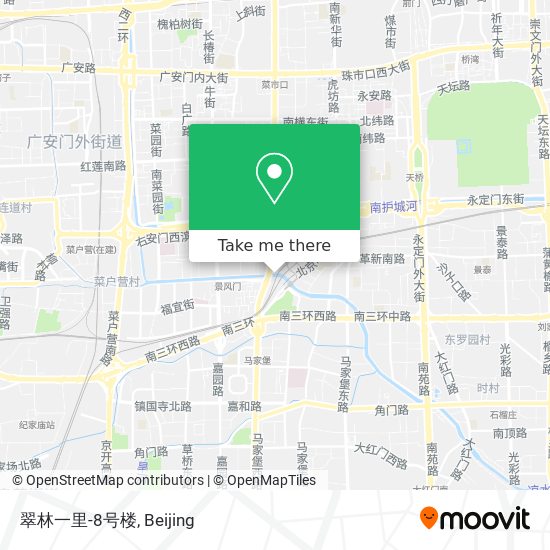 翠林一里-8号楼 map