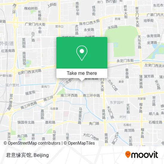 君意缘宾馆 map
