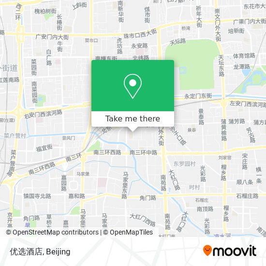 优选酒店 map