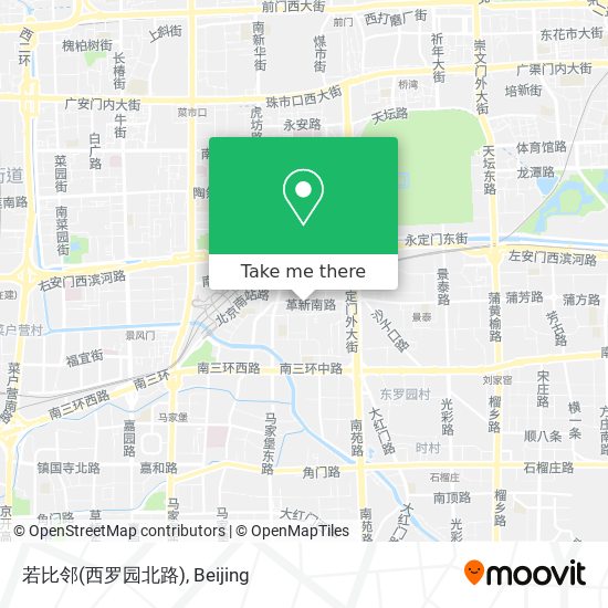 若比邻(西罗园北路) map