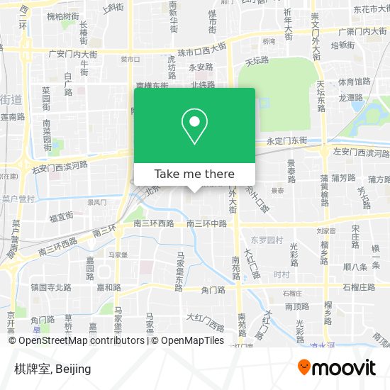 棋牌室 map
