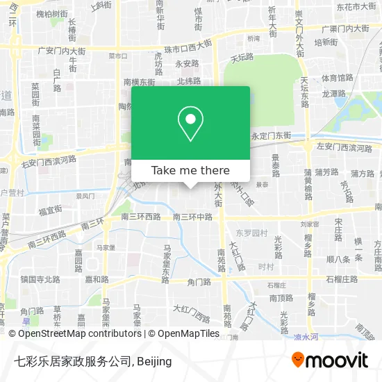 七彩乐居家政服务公司 map