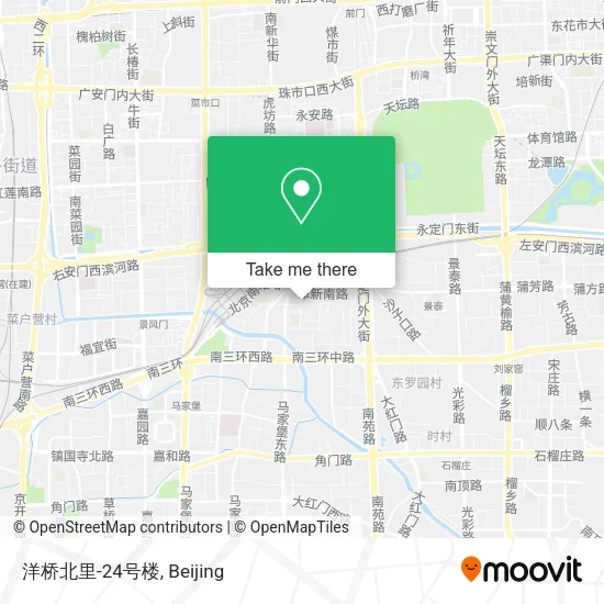 洋桥北里-24号楼 map