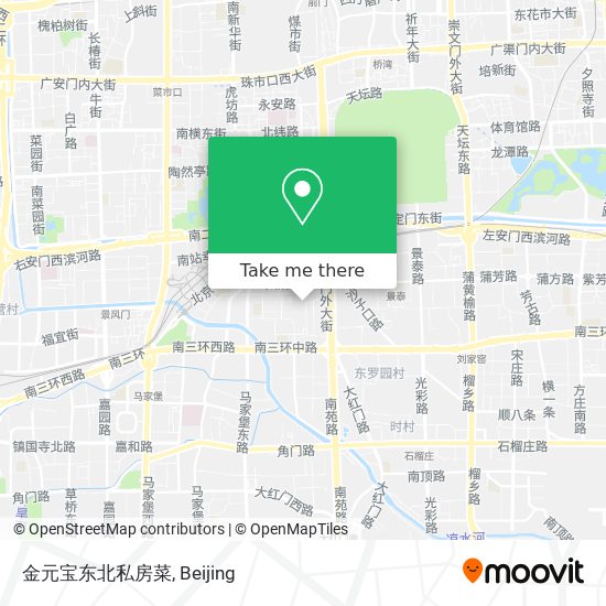 金元宝东北私房菜 map