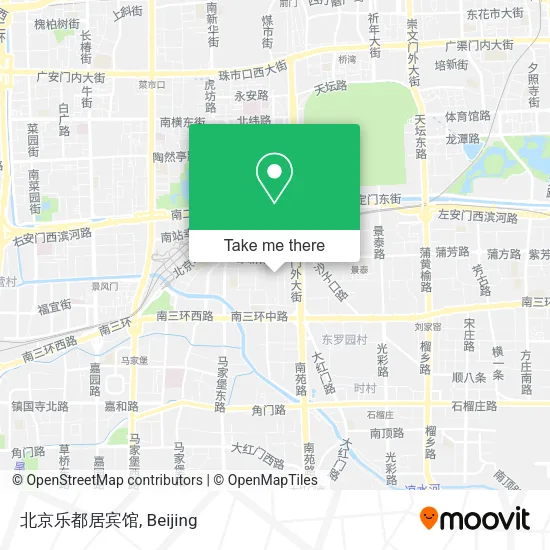 北京乐都居宾馆 map