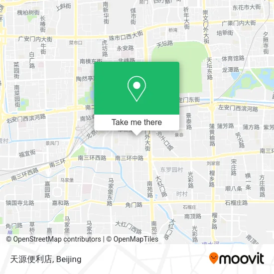 天源便利店 map