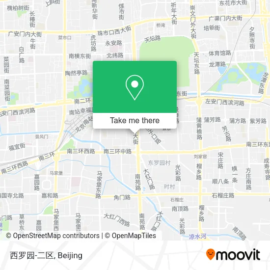 西罗园-二区 map