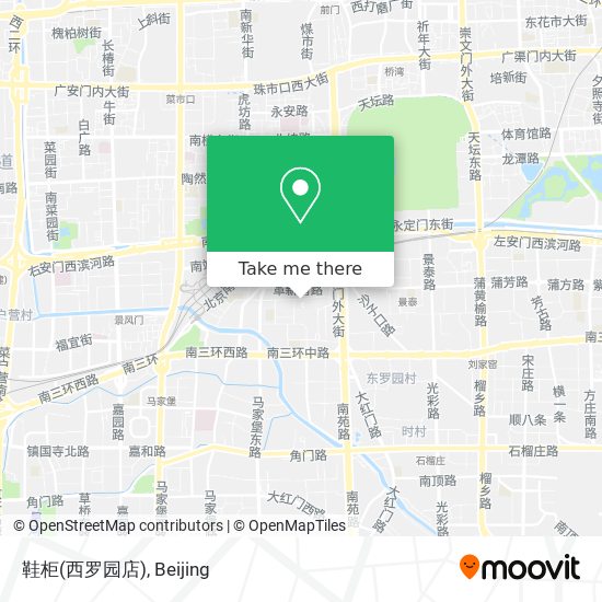 鞋柜(西罗园店) map
