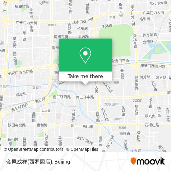 金凤成祥(西罗园店) map