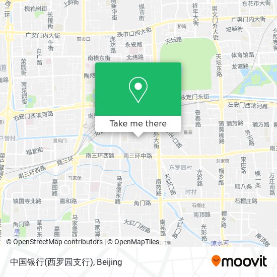 中国银行(西罗园支行) map
