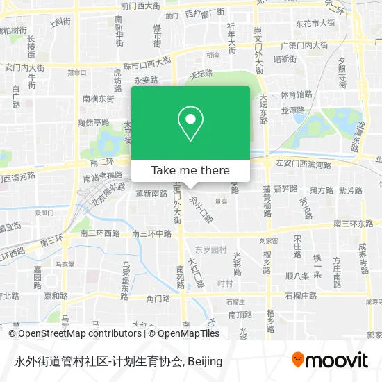 永外街道管村社区-计划生育协会 map