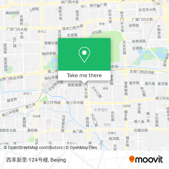 西革新里-124号楼 map