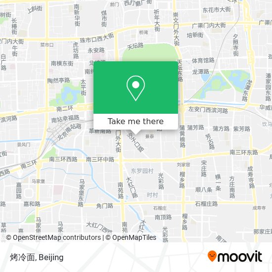 烤冷面 map