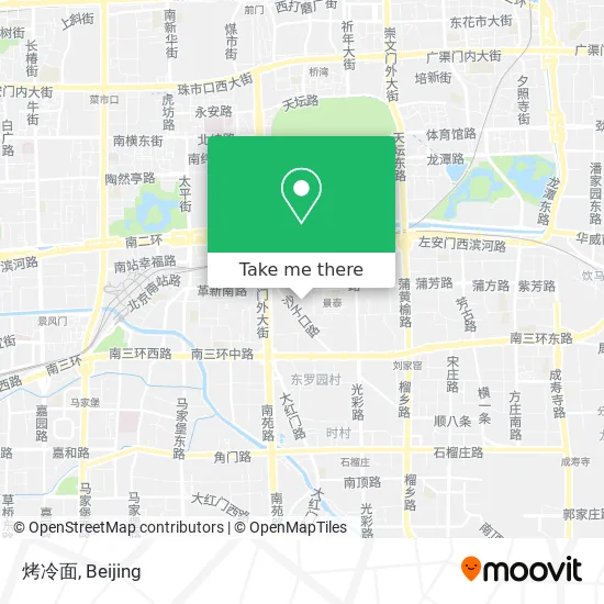 烤冷面 map