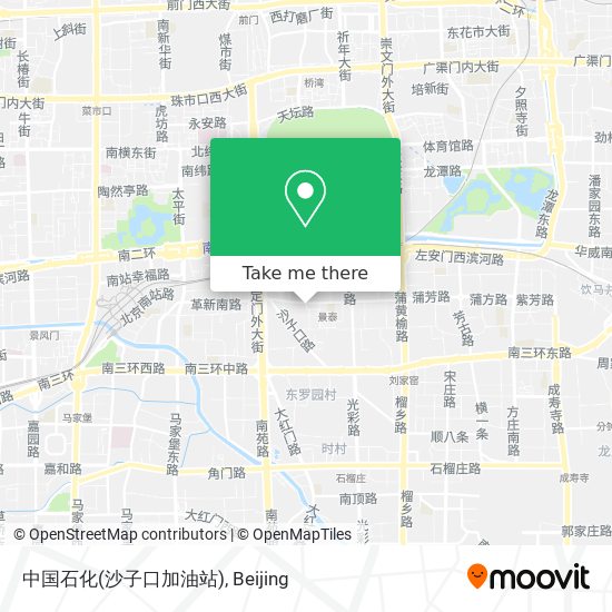 中国石化(沙子口加油站) map
