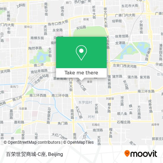 百荣世贸商城-C座 map
