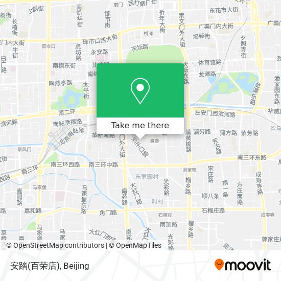 安踏(百荣店) map