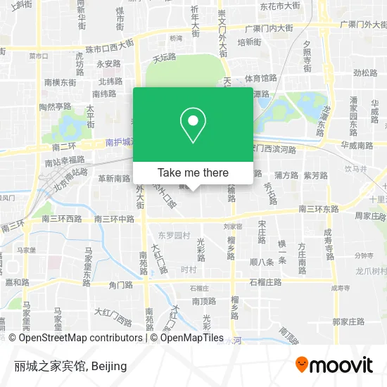 丽城之家宾馆 map