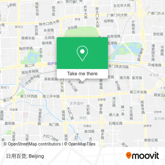 日用百货 map
