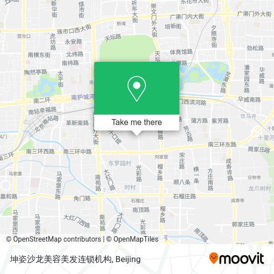 坤姿沙龙美容美发连锁机构 map