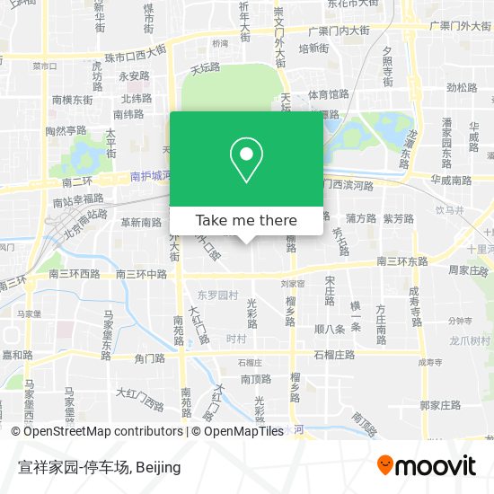 宣祥家园-停车场 map