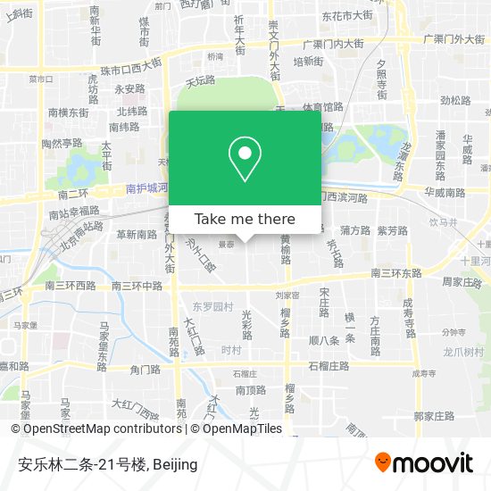 安乐林二条-21号楼 map