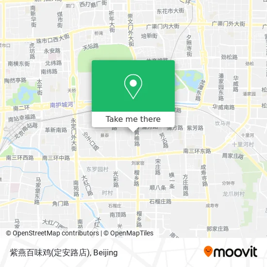 紫燕百味鸡(定安路店) map