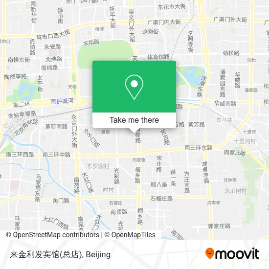 来金利发宾馆(总店) map