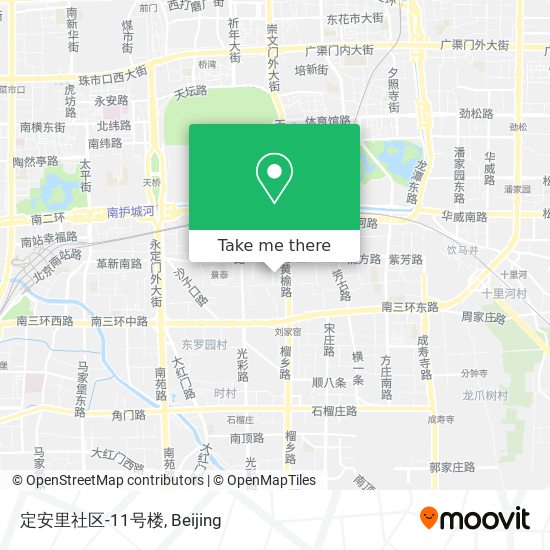 定安里社区-11号楼 map
